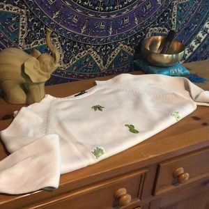 Rarely worn LANDS END ‘succulent’ cotton sweater.